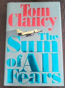The Sum of All Fears - Tom Clancy Hardcover HB Novel 1st Edition 1991 Jack Ryan - Imagen 1 de 8