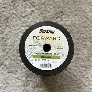 Berkley Forward geflochtene Angelschnur, Low-Vis grün, 14 Pfund | 6,3 kg, 1500 Meter - Bild 1 von 9