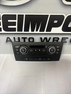2008-2013 BMW 328I Ac Heater Temperature Climate Control Panel 6411 9250393 OEM - Image 1 of 4