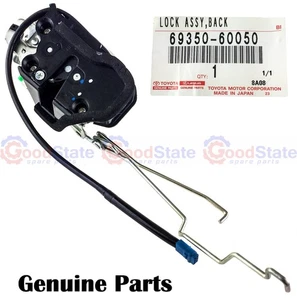 Genuine Toyota LandCruiser 80 Series HZJ Left LH Rear Back Barn Door Lock - Picture 1 of 2