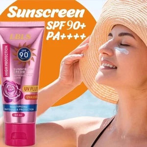 Kiss Beauty Sunscreen Cream SPF 90+ PA+++ Sunblock Anti Aging Cream - Picture 1 of 6
