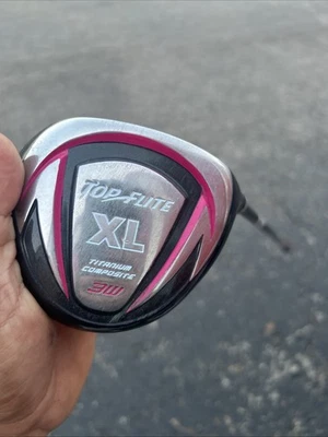 Top Flite XL 3-Madera Titanio Compuesto Derecha Mujer Flex Grafito con Calcetín Foto 1 de 4