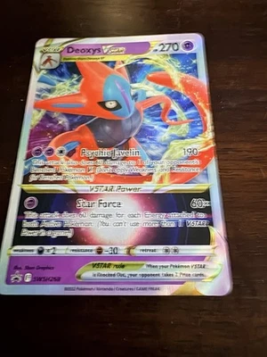 Deoxys VSTAR SWSH268 SWSH: Sword & Shield Promo Cards Holo - Image 1 of 3