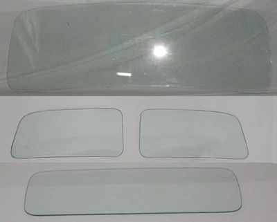 1935 Chevrolet Pickup Glass Truck Windshield Door Back Set - Image 1 of 2