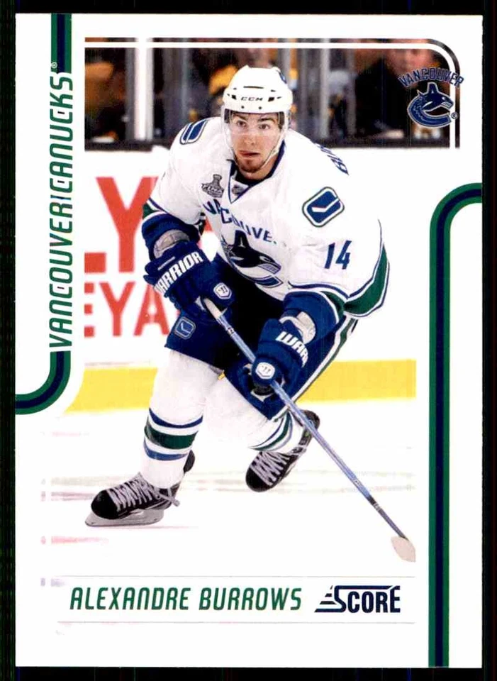 2011-12 Score Alexandre Burrows #447 - Image 1 of 2