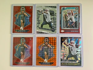 13 Stück Javon Baker 2024 Rookie Football Karten Optic Mosaic Donruss Absolute - Bild 1 von 6