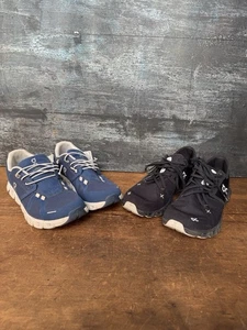 On Cloud schwarz blau/weiß Turnschuhe 2 Stück Größe 9 - Bild 1 von 14
