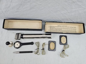 VINTAGE ELECTREAT PAIN RELIEF MASSAGER THERAPY KIT WITH EXTRAS - Picture 1 of 7