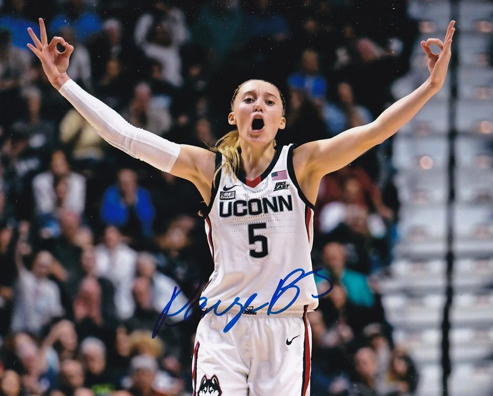 PAIGE BUECKERS SIGNED AUTOGRAPH 8X10 PHOTO UCONN HUSKIES DALLAS WINGS - Image 1 of 1