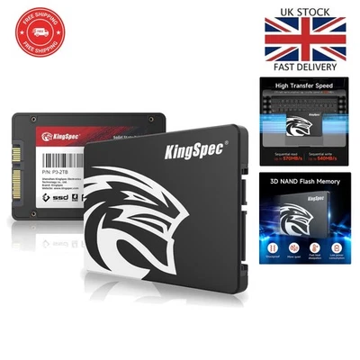 Reliable 2TB 2.5" SATA III SSD - Backward Compatible with Fast 550MB/s Speeds - Image 1 of 4