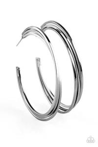 paparazzi creolen schwarz - Bild 1 von 2