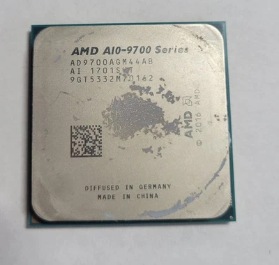 CPU de escritorio AMD A10-Series A10-9700 3,50 GHz socket de cuatro núcleos AM4 (AD9700AGM44AB) - Imagen 1 de 2
