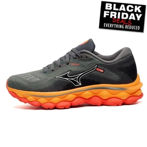 Mizuno Wave Sky 7 Damen Premium Laufschuhe Fitness Gym Turnschuhe Grau - Bild 1 von 5