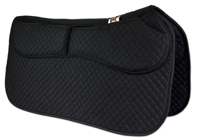 Thermoregulating Western Saddle Pad, Machine Washable Contoured Fit, Water Ab... - Image 1 of 4