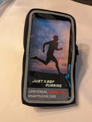 Universal Armband Smartphone Hülle Schwarz Neu - Bild 1 von 4