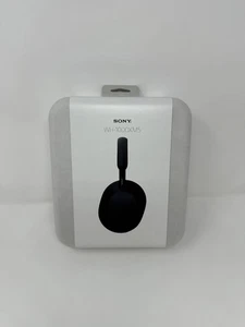 BRANDNEU VERSIEGELT Sony WH-1000XM5 drahtlose Noise Cancelling Kopfhörer - SCHWARZ - Bild 1 von 2