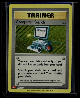 Trading Card Game Classic #020/034 Computer Search (CLC) - Image 1 of 2