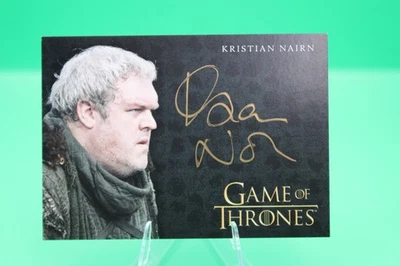 2024 Rittenhouse Game Of Thrones Kristian Nairn as Hodor Gold Auto - Image 1 of 4