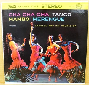ARGUESO & His Orch. ~ Cha Cha Cha, Tango, Merengue,  Vol. 2 ~ Fiesta stereo LP - Picture 1 of 3