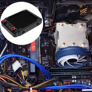 Wasserkühlung Kühler DIY-Flüssigkeitskühlsystem Computer Kühlkörper - Bild 1 von 12