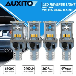 Bombilla LED de respaldo inverso 6000K xenón súper blanca 921 912 4 piezas devolución gratuita - Imagen 1 de 16