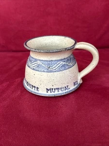 Tazza vintage Dick Lehman ceramica mennonite mutuo soccorso Goshen - Foto 1 di 7