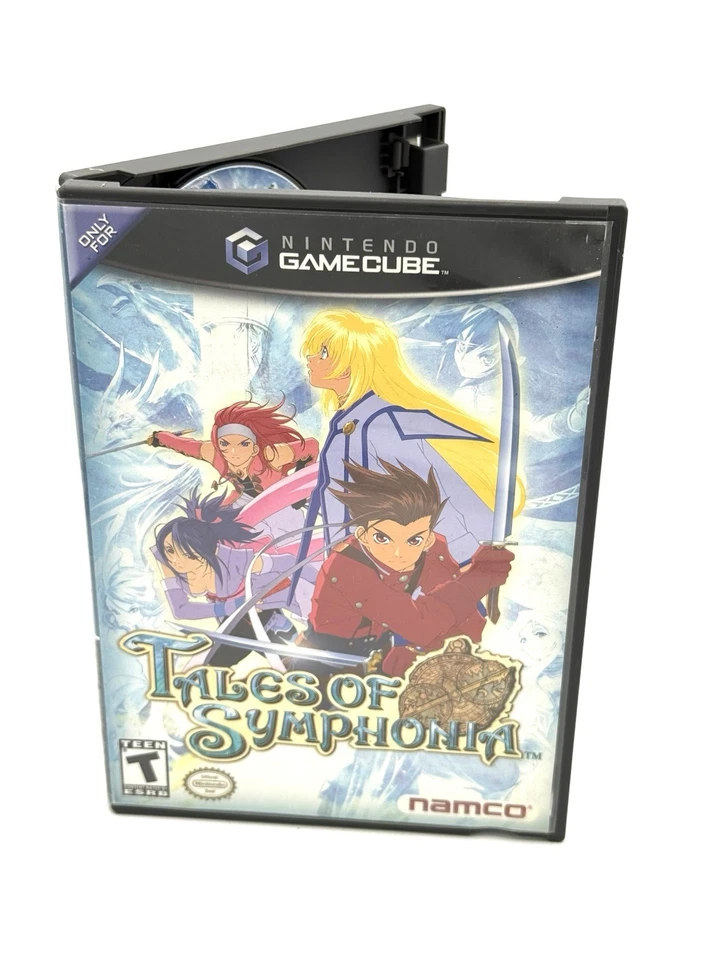 Tales of Symphonia (Nintendo GameCube, 2004) Completo Probado en Caja Original Foto 1 de 4