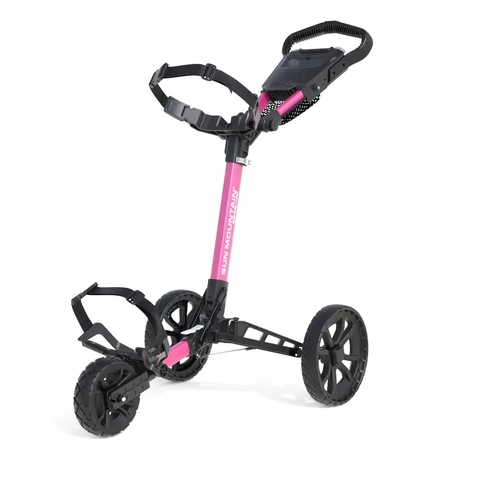 Sun Mountain Golf Ridgeline 3 Pink Pull Cart New - Image 1 of 1