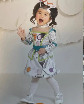 Vestido de robot Hyde & Eek para niños pequeños talla 12-18 meses disfraz de Halloween plateado nuevo con etiquetas Foto 1 de 3