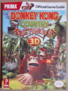 Donkey Kong Country Returns 3D Prima Official Strategy Game Guide 3DS - Bild 1 von 2