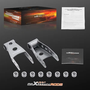2"-3" Rear Drop Shackle Lowering Kit for GMC Sierra 1500 1/2 Ton 07-2018 - Foto 1 di 14