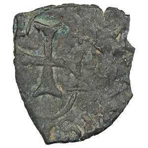 France François Ier RARE Denier Tournois Legend XPS Turin (1538-1540) Dy.868bis - Picture 1 of 2