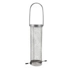  Hanging Feeding Container Stainless Feeder Small Mesh Bird Cage to