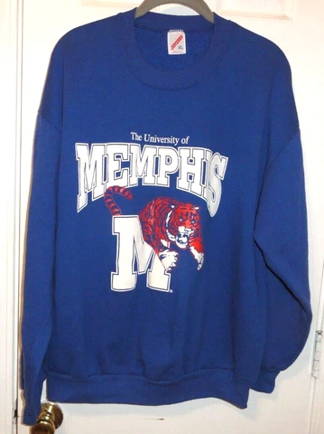 University of Memphis SWEATSHIRT Mens XL TIGERS Cover