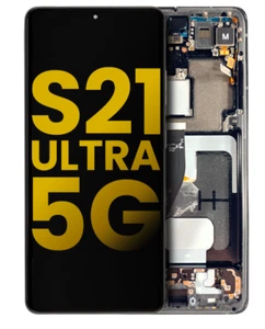 OLED ASSEMBLY MIT RAHMEN KOMPATIBEL FÜR SAMSUNG GALAXY S21 ULTRA 5G - Bild 1 von 2