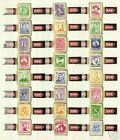 24 Zigarrenband Tafelmarken Serie B Ausgabe von 1966