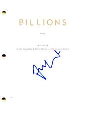 Damian Lewis Signed Autograph Billions Pilot Script Screenplay - Bobby Axelrod