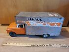 Vintage 1970s Nylint U Haul Box Truck Pressed Steel Toy 18"