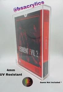 Resident Evil 2 Pix N Love Disc Video Game Acrylic Display Case Protector 4mm - Picture 1 of 7
