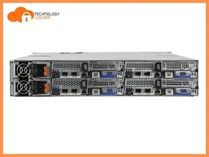 Dell PowerEdge C6300 4xC6320 Node 8 Xeon E5-2640 v4 256GB RAM 24x 800GB SSD H730 - Picture 1 of 3