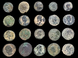 Imperio Romano, lote de 20 monedas. - Imagen 1 de 3