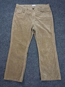 Pilcro Pants Womens 34 Zip Front Corduroy Beige Soft - Picture 1 of 12