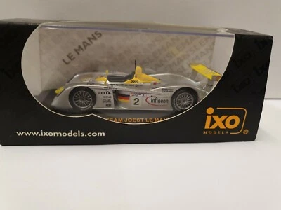 AUDI R8 N°2 LE MANS 2001 IXO LMM002 1:43 Arrivée 2ème - Image 1 of 2