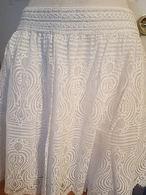 bebe falda encaje blanco l #708 Foto 1 de 4