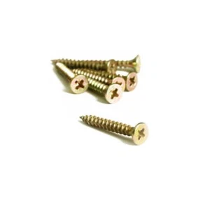 Spanplattenschrauben Kreuz 4,0 x 60 mm - 250 Stück Holzschrauben Senkkopf Holz - Bild 1 von 1