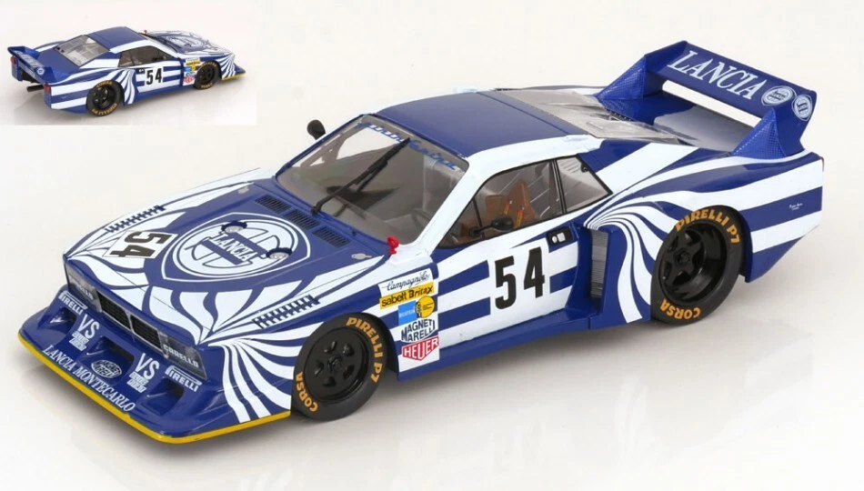 Lancia Beta Montecarlo Gr.5 #54 6h Silverstone 1980 Rohrl/alboreto 1:18 Model - Immagine 1 di 1