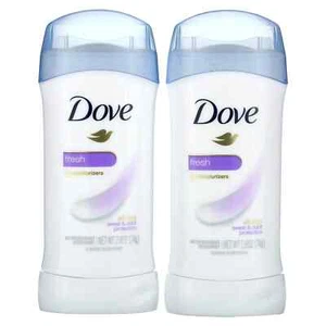 Antiperspirant Deodorant, Solid, Fresh, Twin Pack, 2 Pack, 2.6 oz (74 g) Each - Picture 1 of 3