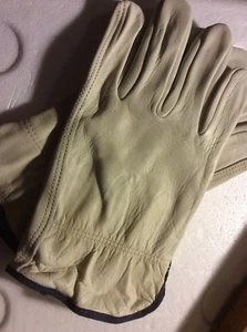 LEDER ARBEITSHANDSCHUHE (GR. XL) - Bild 1 von 4