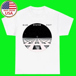 T-shirt blu Oyster Cult BOC bianca taglia S - 5XL - Foto 1 di 1