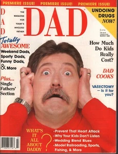 Dad Magazine March 1990 First Issue Gary Blanchard Carol Potter 082820AME - Picture 1 of 2